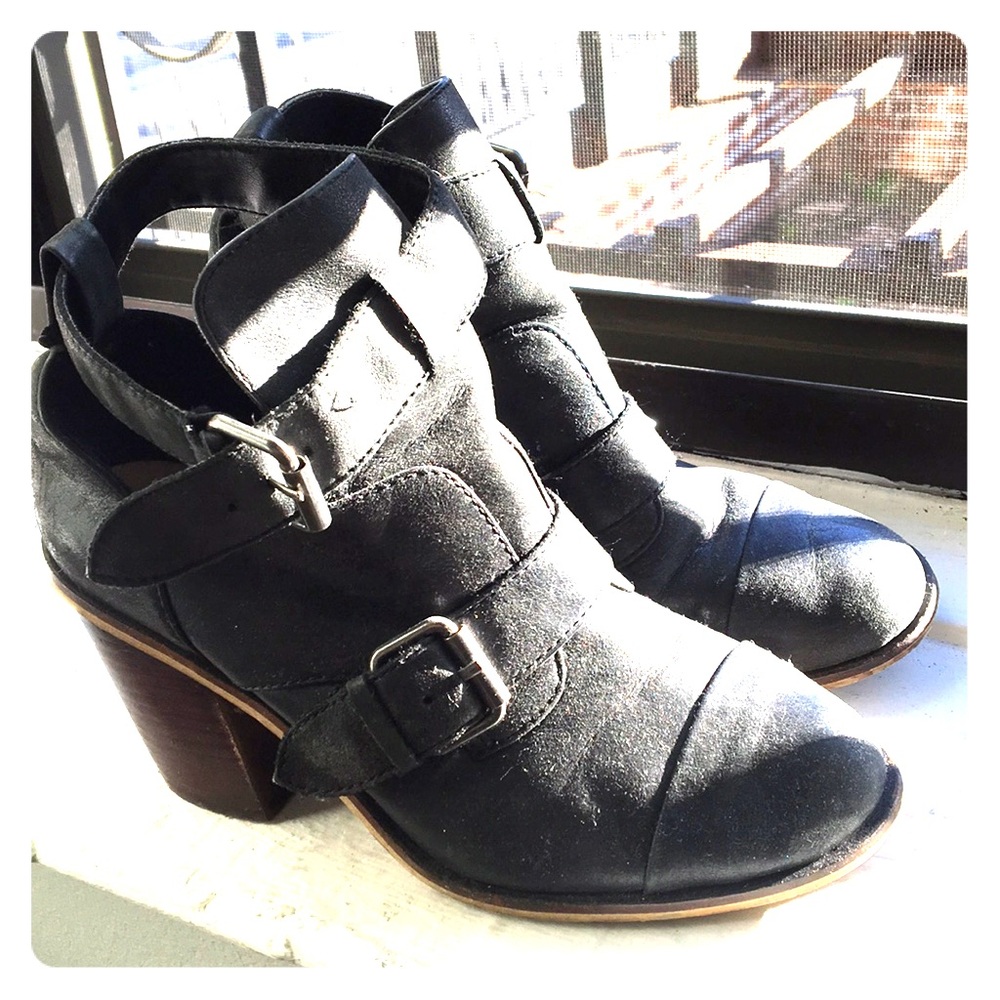Kensie black Cameron boots
